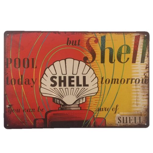 Shell Clam Tin Sign