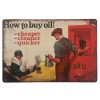 Shell How to Oil Sign