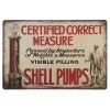 Shell Pumps Tin Sign