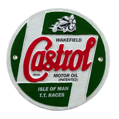 Castrol Cast Iron Sign