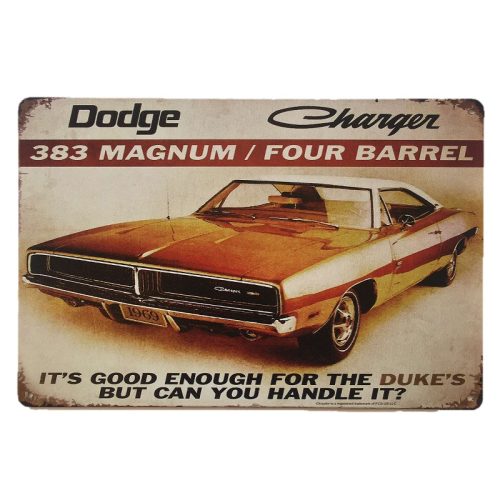 Dodge Charger Dukes Sign