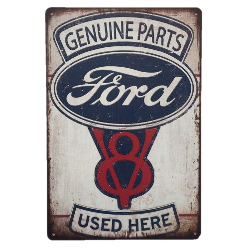 Ford Parts Tin Sign
