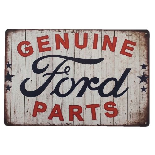 Genuine Ford Parts Sign