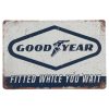 Goodyear Fitted Tin Sign