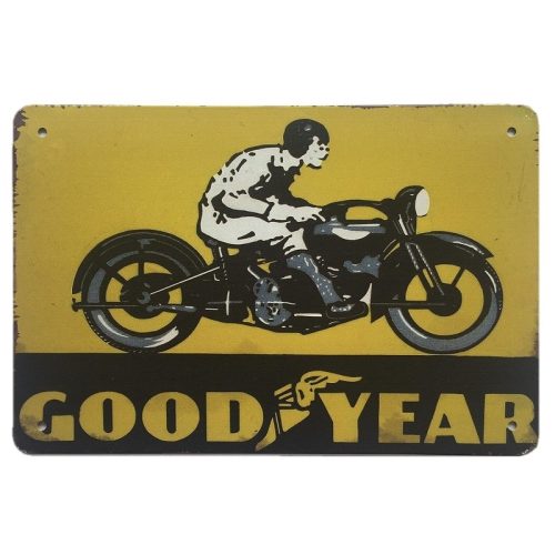 Goodyear Tyres Motorbike Sign