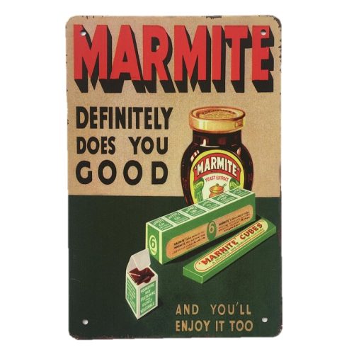 Marmite Good Tin Sign