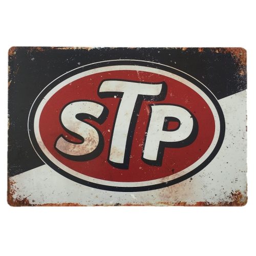 STP Oil Tin Sign