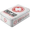 First Aid Kit Embossed Tin