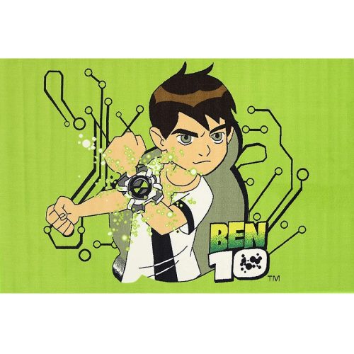 Ben 10 Green Rug