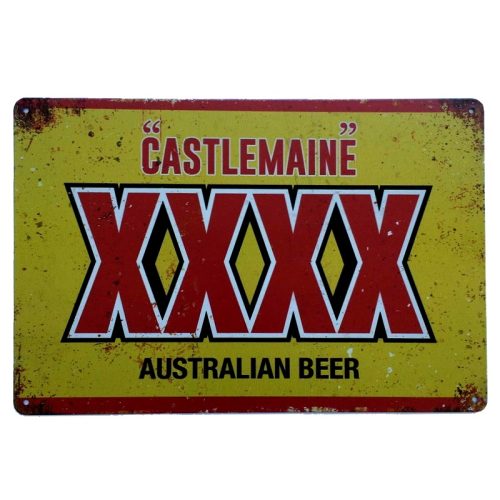 Castlemaine XXXX Tin Sign