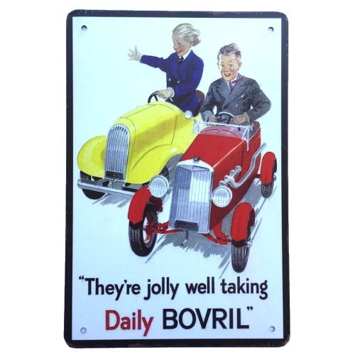 Daily Bovril Tin Sign