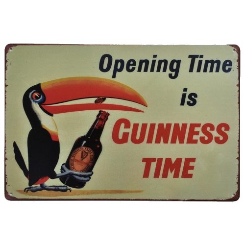 Guinness Time Tin Sign