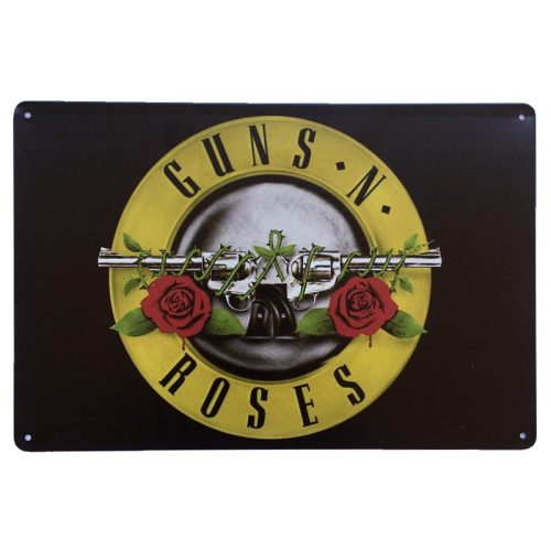 Guns N Roses Tin Sign