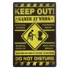 Keep Out Gamer At Work Sign
