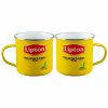 Lipton Tea Enamel Mug Set