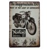 Norton Model 50 Sign