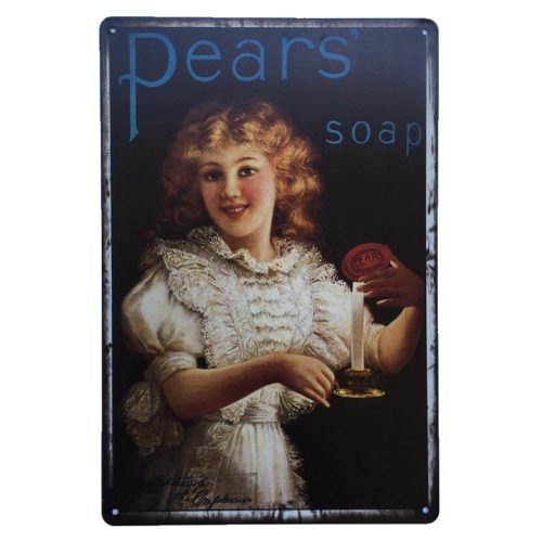 Pears Soap Girl Sign