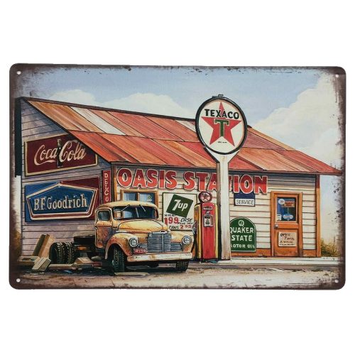 Texaco Service Station Sign