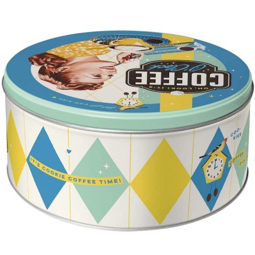 Coffee O'Clock Storage Tin