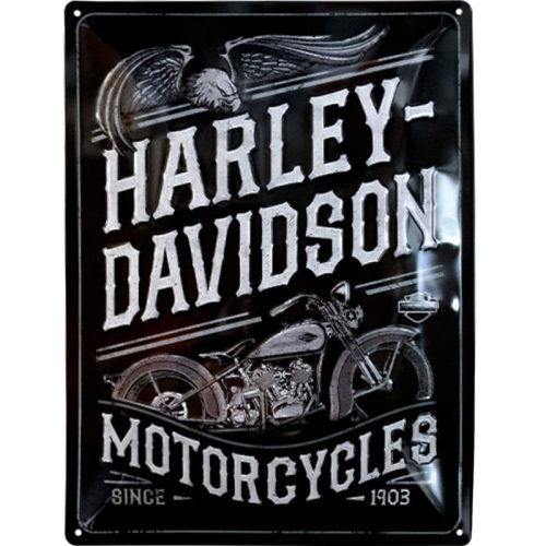 Harley Davidson Motorcycles Eagle Sign