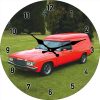 Holden Sandman Red Van Glass Clock