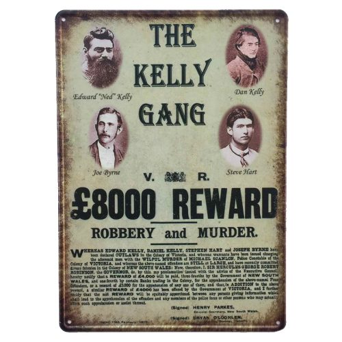 Ned Kelly Gang Sign