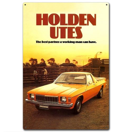 Holden Utes Tin Sign