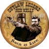 Ned Kelly Such is Life Round Tin Sign