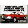 Only Holden Tin Sign