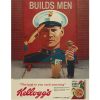 Kellogg's Builds Tin Sign