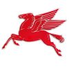 Mobil Pegasus Die Cut Sign