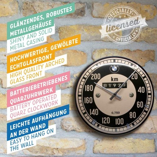 BMW Speedometer Wall Clock