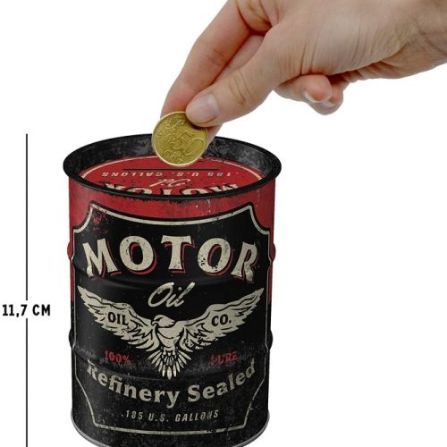Motor Oil Barrel Money Box