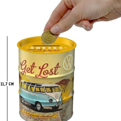 VW Get Lost Oil Barrel Money Box