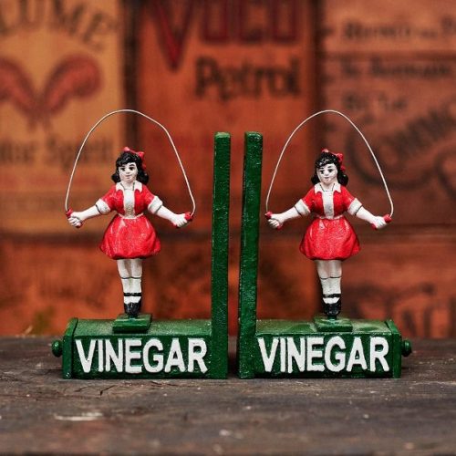Skipping Girl Bookends