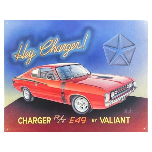 1972 E49 Charger Sign