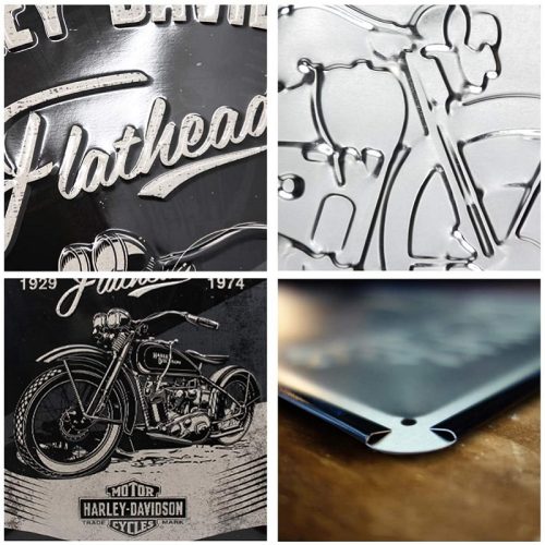 Harley Davidson Flathead Sign