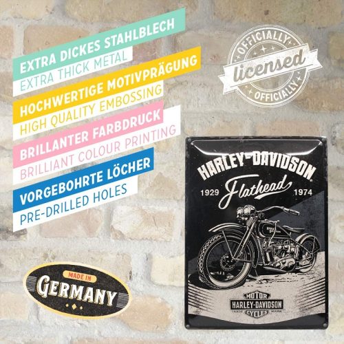 Harley Davidson Flathead Sign
