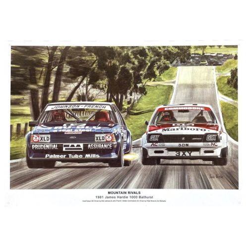Mountain Rivals 19781 James Hardie 1000 Bathurst Sign