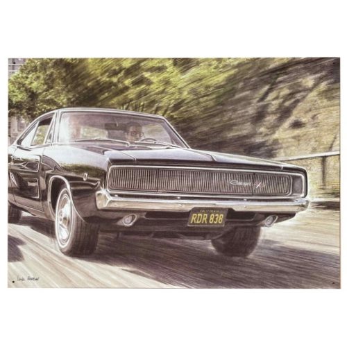 Dodge the Bullitt Dodge on right Sign