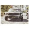 Dodge the Bullitt Mustang on left Sign