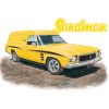 Holden 1975 HJ Sandman Sign 