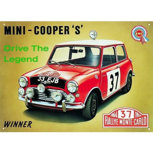 Mini Cooper S Sign