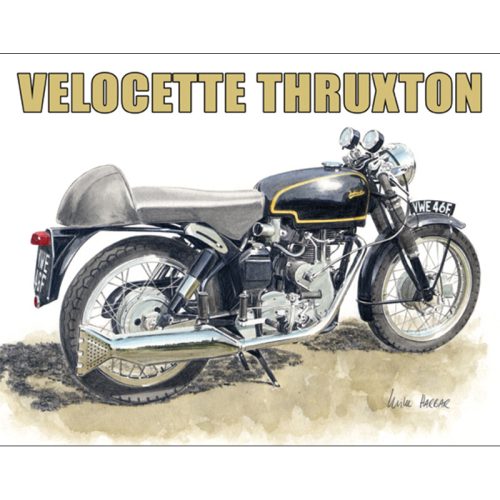 Velocette Thruxton 1958 Sign