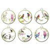 Australian Birds Metal Hanging Coasters