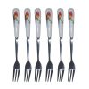 Rosella Bird Cake Fork Set