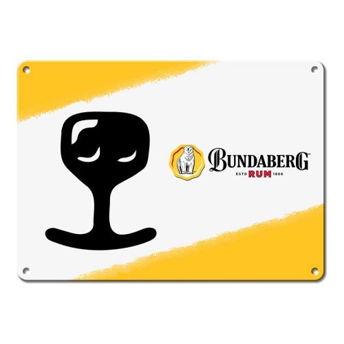 Bundy Bear Nose Tin Sign