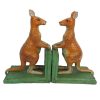 Cast Iron Red Kangaroo Bookends
