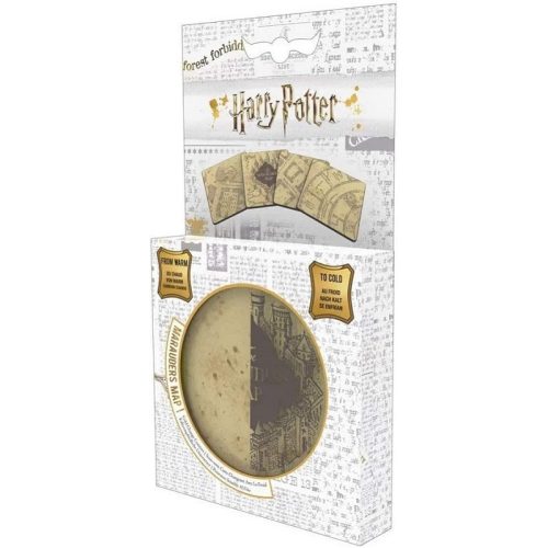 Harry Potter Marauders Map Cold Reveal Coasters