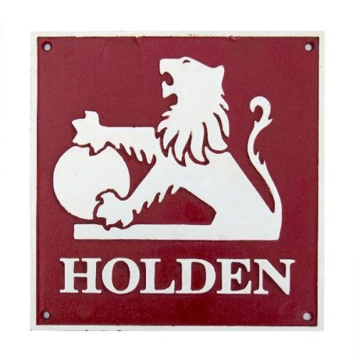 Holden 75 Logo Cast Iron Sign